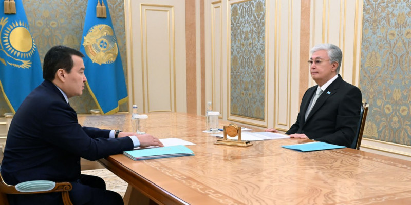 Әлихан Смайылов Президентке есеп берді
