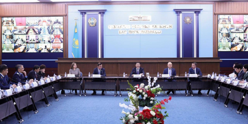 Бас прокуратурада қылмыстық-атқару жүйесіндегі өзекті мәселелер талқыланды
