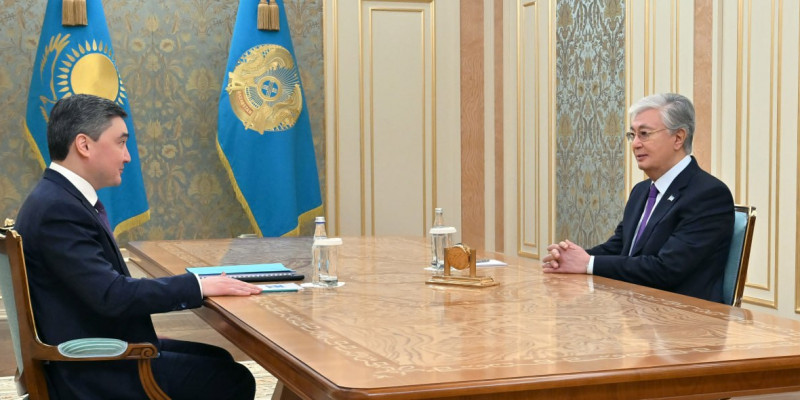 Қасым-Жомарт Тоқаев Премьер-Министр Олжас Бектеновті қабылдады