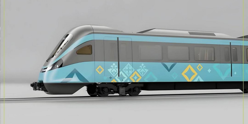 Қытайда LRT құрылысының  вагондарын құрастыру басталды (ФОТО)