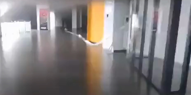 Алматыдағы «Halyk Arena» ғимаратында өрт шықты
