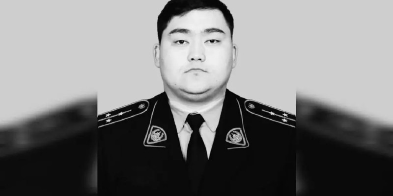 Түркістан облысында полиция қызметкері қаза тапты
