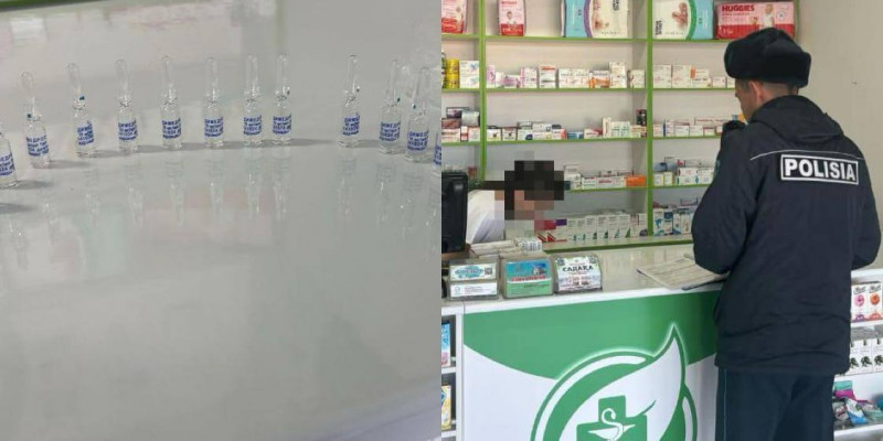 Түркістанда дәрілік препараттарды заңсыз сату фактісі анықталды