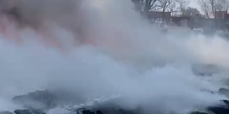 Таразда зауыт аумағы өртенді