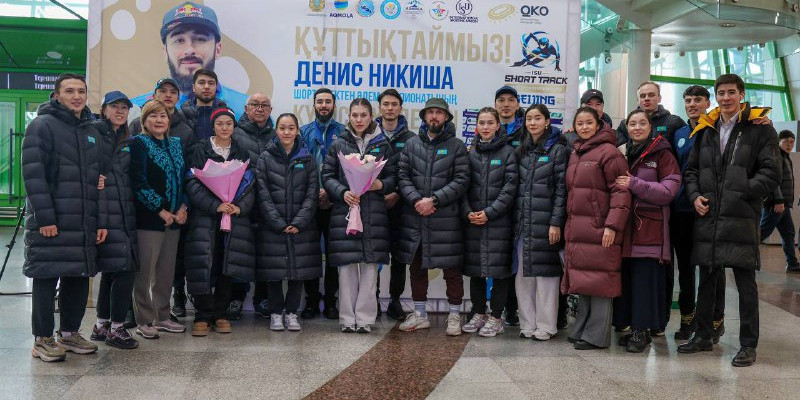 Елордалықтар шорт-тректен ұлттық құрама спортшыларын қарсы алды