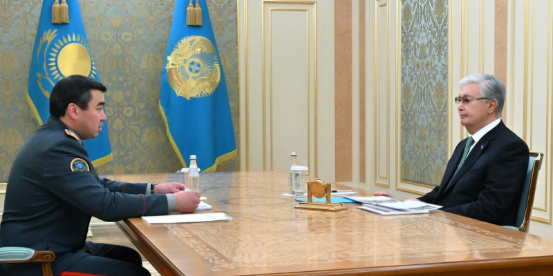 Мемлекет басшысы Төтенше жағдайлар министрін қабылдады