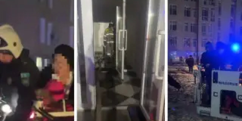 Астанада құтқарушылар өрт шыққан үйден 60 адамды эвакуациялады