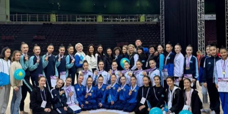 Елордалық көркем гимнасшылар халықаралық турнирде 9 алтын жеңіп алды