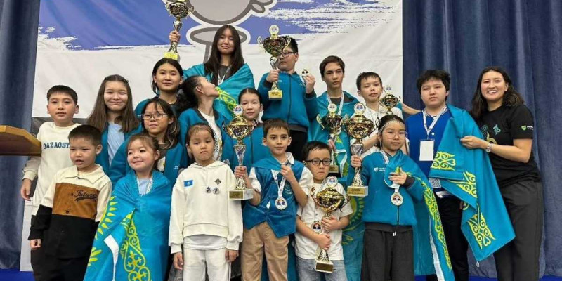 Жас шахматшылар әлем чемпионатында 8 жүлде жеңіп алды