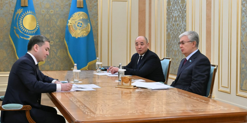 Президент Өнеркәсіп және құрылыс министрін қабылдады
