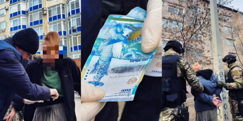 Атырауда ақша бопсалаумен айналысқан ер адам ұсталды