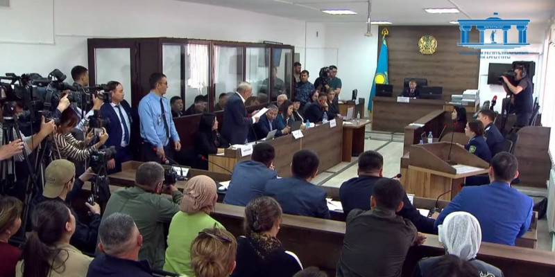 Шерзат Полаттың өлімі: Сот отырысы тікелей эфирден көрсетіліп жатыр