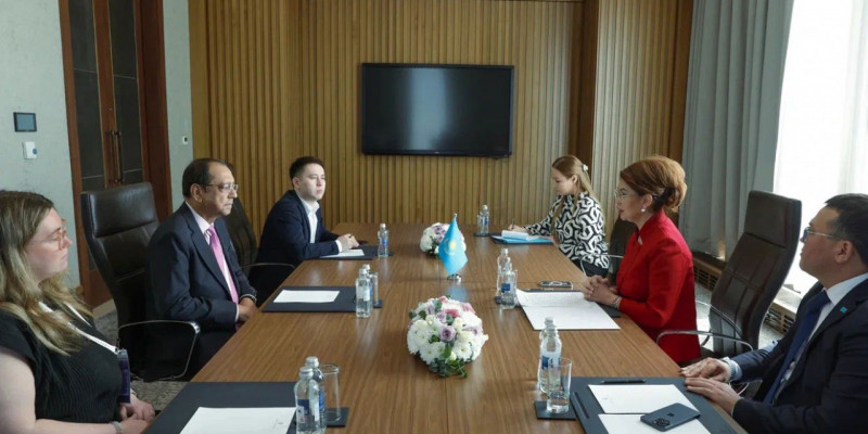 Орталық Азия медиафорумы: Аида Балаева бірқатар келіссөз өткізді