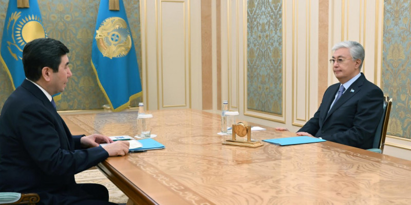 Президент Мәжіліс Төрағасы Ерлан Қошановты қабылдады