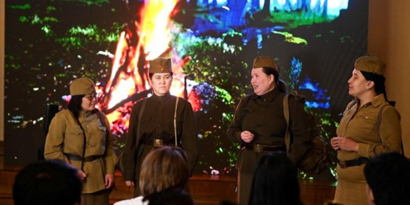 Ақтөбеде зағип жандар Әлия Молдағұлованың 100 жылдығына арналған спектаклді сахналады