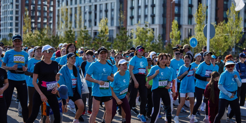 Астанада 3 мыңға жуық тұрғын «Run for autism» қайырымдылық жүгірісіне қатысты