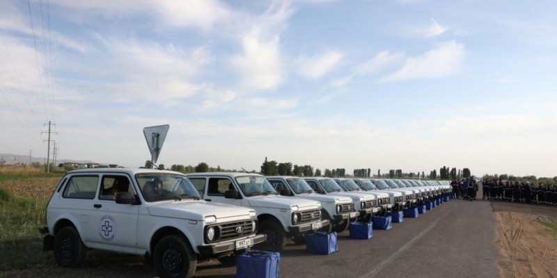 Жамбыл облысында ветеринарларға 50 автокөліктің кілті табысталды