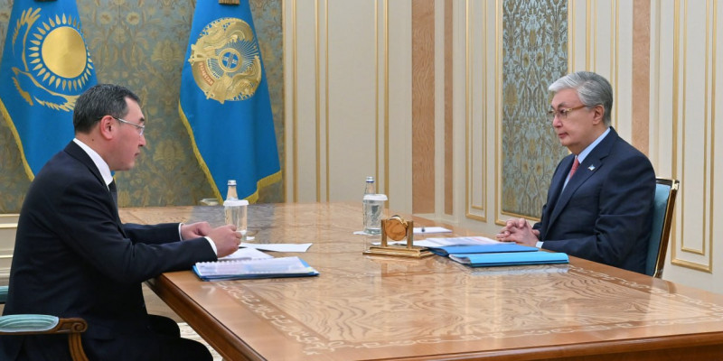 Президент Алматы облысының әкімі Марат Сұлтанғазиевті қабылдады