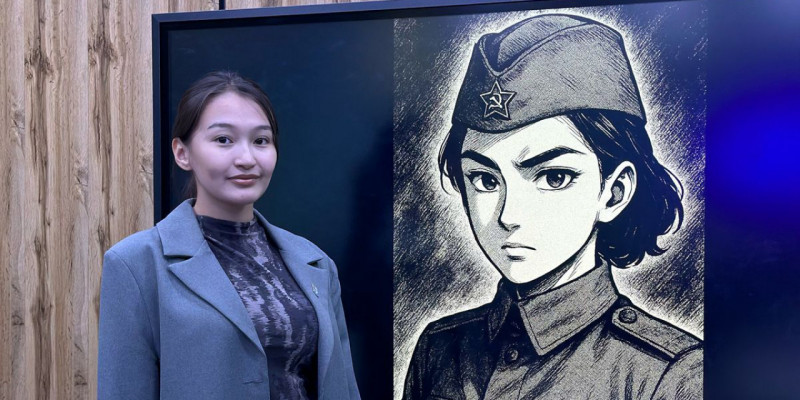 Ақтөбелік студент Әлия Молдағұлова туралы комикс жасады