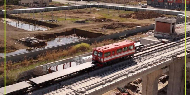 Астанадағы LRT рельс жолының 25 пайызы аяқталды