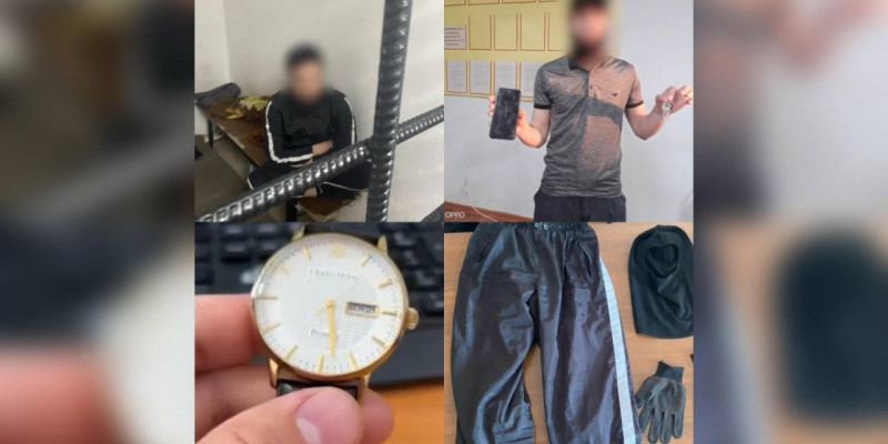 Алматыда төрт жігіт қараусыз қалған үйлерге ұрлыққа түскен