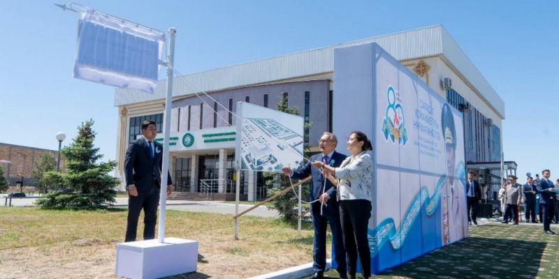 Талдықорғандағы көшеге Сағадат Нұрмағанбетовтің есімі берілді