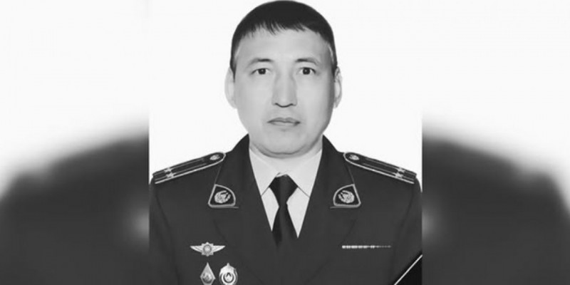 Қостанай облысында полиция қызметкері қаза тапты