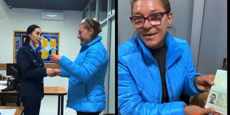 Ақтөбеде 28 жыл құжатсыз жүрген әйел алғашқы төлқұжатын алды