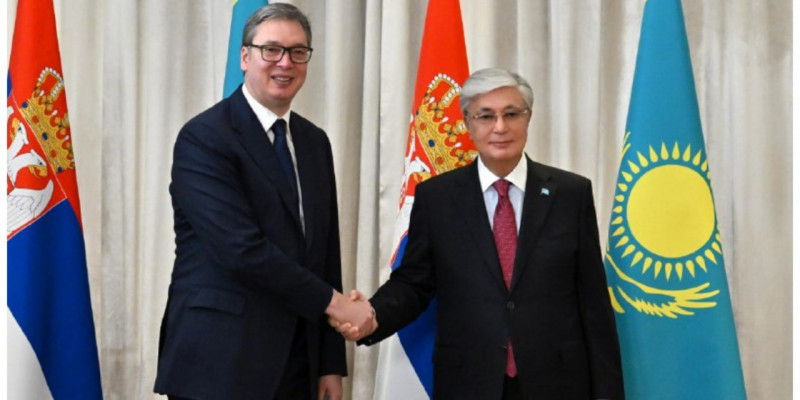 Мемлекет басшысы Сербия Президенті Александр Вучичпен келіссөз жүргізді