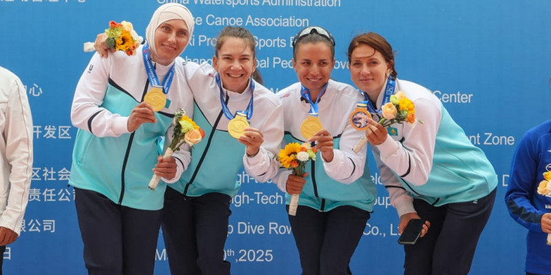 Байдарка мен каноэде ескек есу: Қазақстан Азия чемпионатын 4 алтын медальмен аяқтады