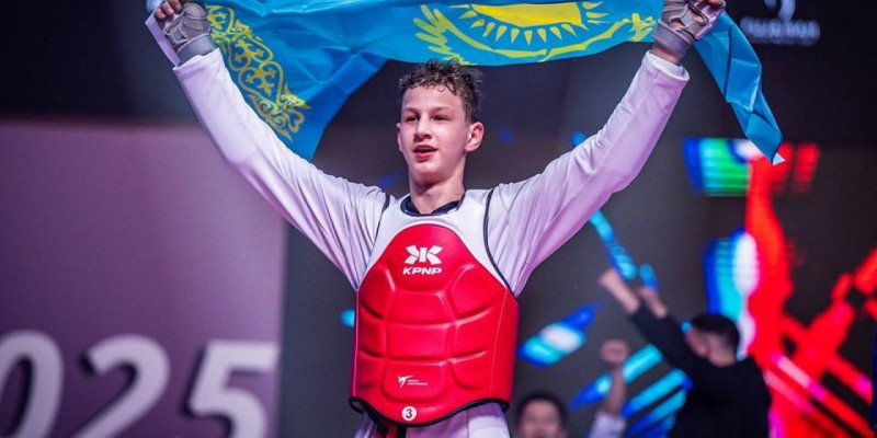Қазақстандық таэквондошы әлем чемпионатында алтын жүлде алды