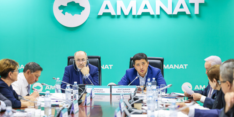 «AMANAT» партиясы ауыз су мәселесін жүйелі түрде шешуді талап етеді