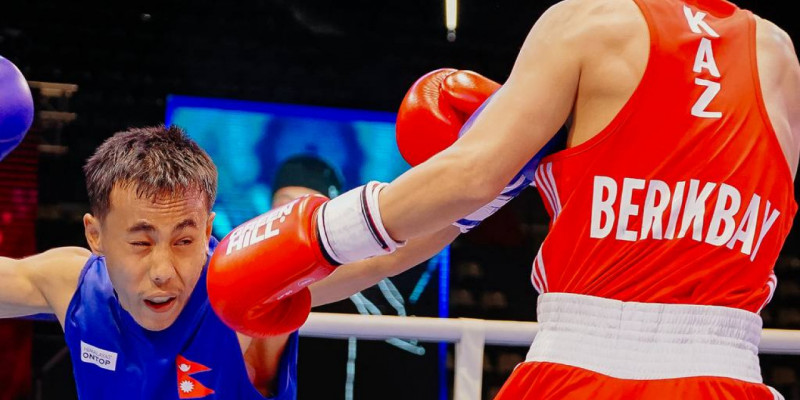 Боксшы Диас Берікбай Азия чемпионатының финалына шықты