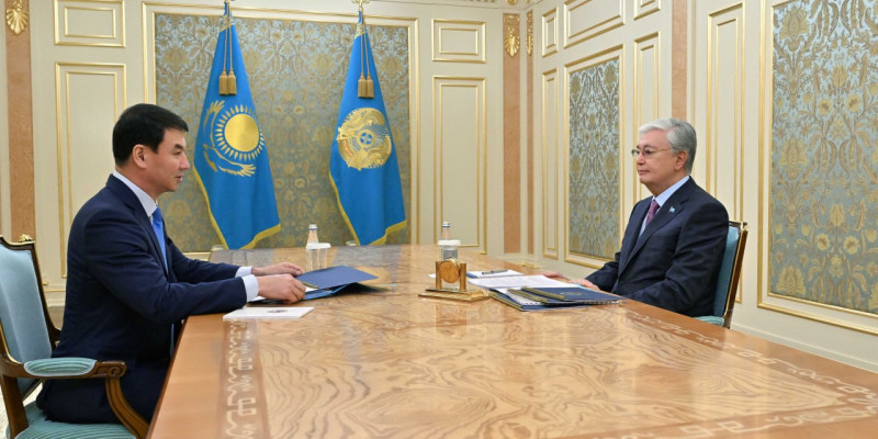 Президент Алматы әкімі Дархан Сатыбалдыны қабылдады