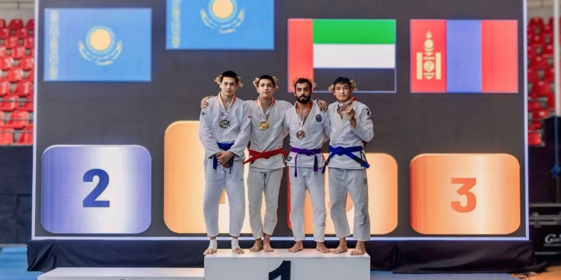 Қазақстан құрамасы джиу-джитсудан Азия чемпионатында бірінші орын иеленді
