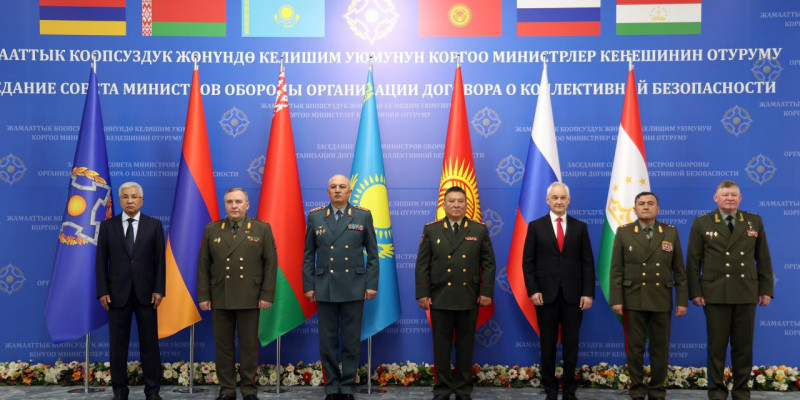 Руслан Жақсылықов Бішкекте ҰҚШҰ Қорғаныс министрлері кеңесінің отырысына қатысты