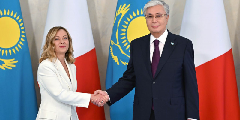 Қасым-Жомарт Тоқаев пен Джорджа Мелони келіссөз жүргізді