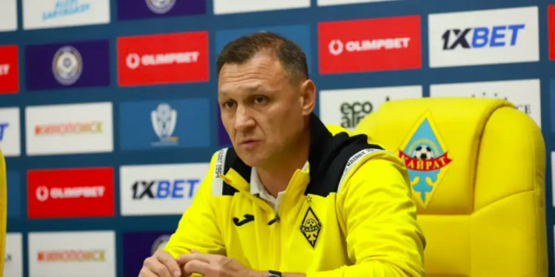 «Қайраттың» бас бапкері бейәдеп сөз айтқаны үшін жазаланды
