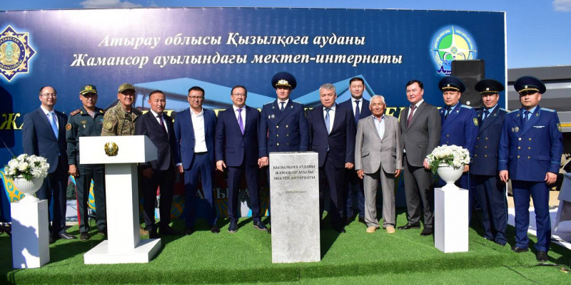 Атырау облысында қайтарылған қаражатқа жаңа мектеп салынып жатыр