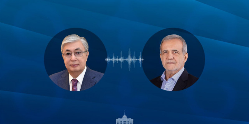 Мемлекет басшысы Иран Президентімен телефон арқылы сөйлесті