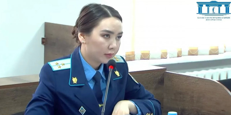 Шерзат Полаттың өлімі: Мемлекеттік айыптаушы Дана Сәрсенбай үндеу жасады (ВИДЕО)