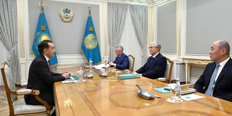 Президент Бақытжан Сағынтаевты қабылдады