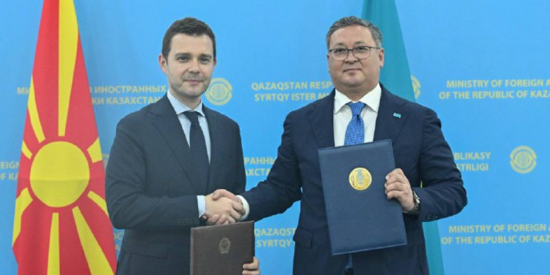 Қазақстан және Солтүстік Македония Сыртқы істер министрлері ынтымақтастық перспективаларын талқылады