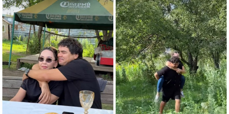 «Ғашықтықпен өткен күндер ғана өмір»: Кенжебек Тұрсынбайұлы әйелін қалай еркелететінін көрсетті (ВИДЕО)