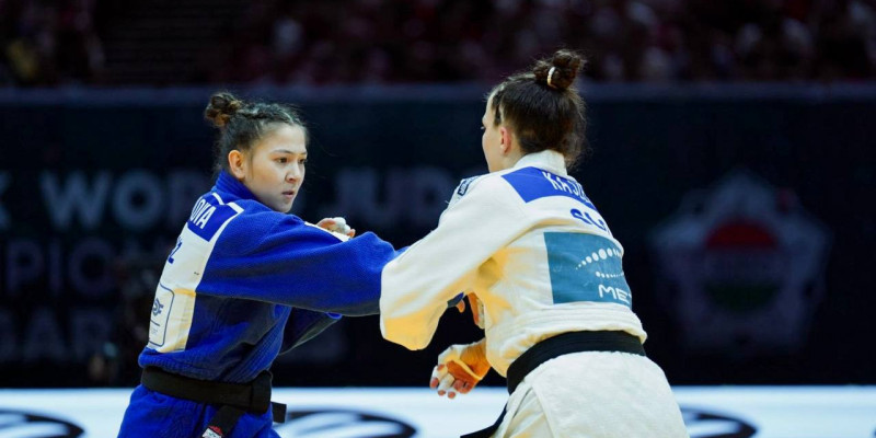 Дзюдошы Эсмигүл Куюлова әлем чемпионатының бірінші кездесуінде жеңіліп қалды