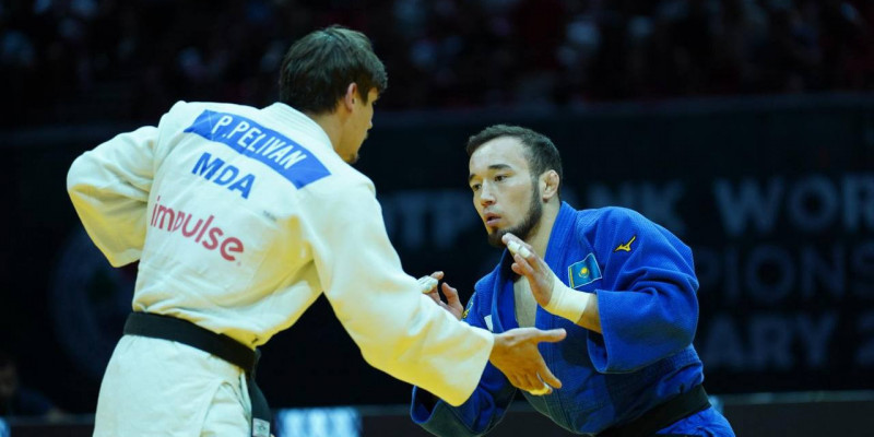 Дзюдошы Абылайхан Жұбаназар әлем чемпионатын жеңіспен бастады