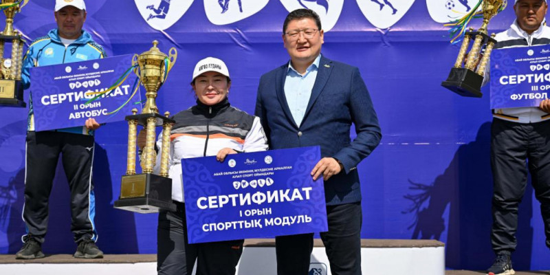 Семейде ұлттық спорт жеңімпаздарына спорттық-сауықтыру кешені берілді