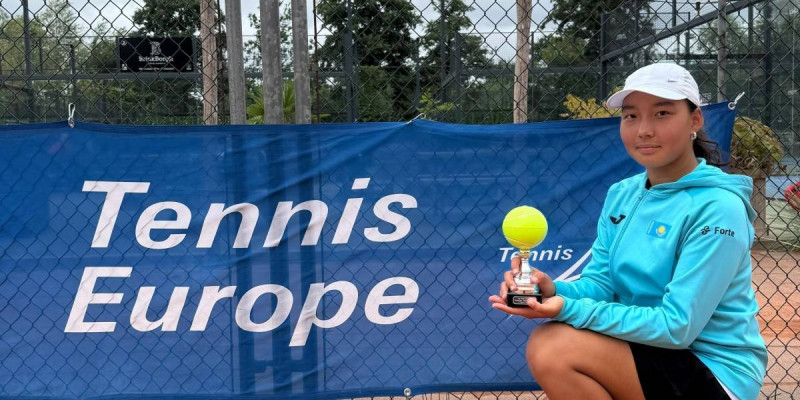Айым Қанағатова теннистен Нидерландта өткен турнирдің жеңімпазы атанды