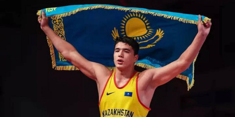 Едіге Қасымбек еркін күрестен Азия чемпионы атанды