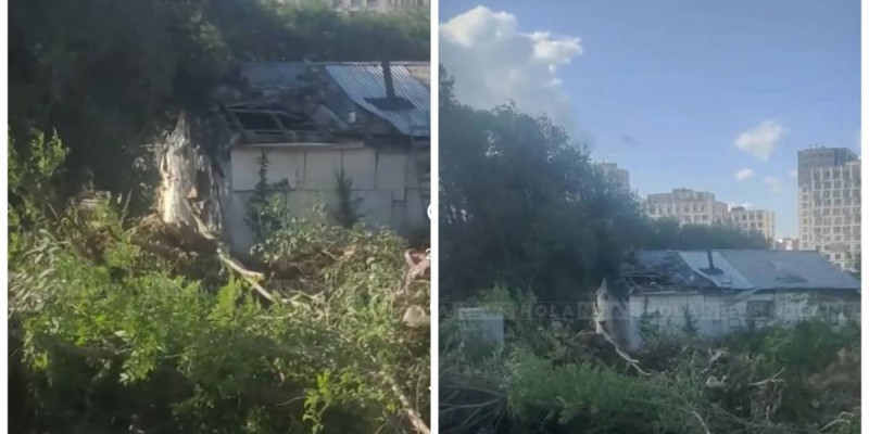 Астанада балалар ұйықтап жатқан үйдің шатырын қиратқан – Журналист
